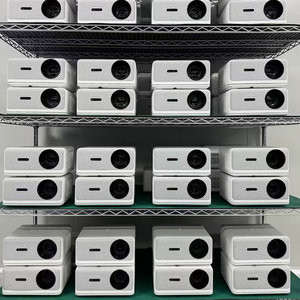 Byintek [tìm kiếm nhà phân phối] Máy chiếu LCD 1080P 1250 cao lumens Máy chiếu mini cầm tay Hifi 3D với thiết kế bằng sáng chế - Product Image 5