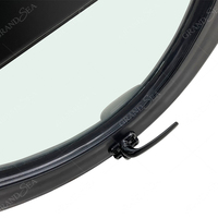 Ventanas Redondas de Aluminio con Diseño Circular de Vidrio Moderno