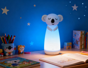 koala Children's Flashlight <b>Lights</b> up Toys Portable <b>Torch</b> Flashing Baby Night Lamp Cute Animals Silicone Colorful Night <b>Light</b> - Product Image 1