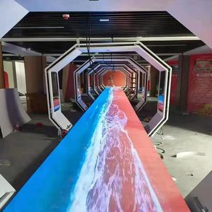 ผนังกระเบื้องดิจิตอลแบบอินเทอร์แอคทีฟสำหรับเล่นเกมวิดีโอเวทีเต้นรำแผงผนังแบบสัมผัส - Product Image 3