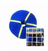 Cordon en polypropylène (PP) torsadé flottant haute résistance LQ 6mm 8mm 10mm à 3-4 brins pour emballage, amarrage et corde à linge – en rouleau/emballage