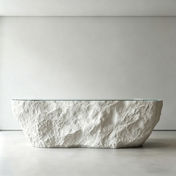 Modern Bespoke Curved Fiberglass Reception Desk Luxury Front Desk Custom Size for Salon Mall - Product Image 6