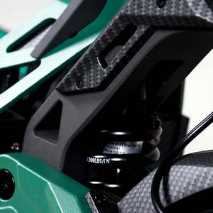 Patinete Eléctrico Honey Whale Pro, Motor de 900W, Batería de 54.6V 16Ah, Carga Máxima de 120kg, Velocidad de 40km/h, Autonomía de 45km, Neumáticos de 9.65 Pulgadas, Verde/Amarillo, Capacidad de Carga de 120kg - Product Image 5