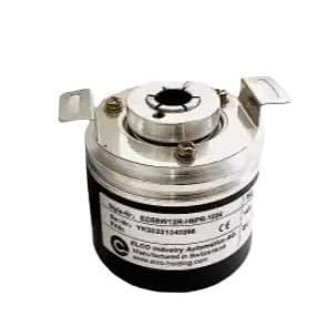 Encoder Incremental ELCO EB58M15Q-H6PR-2048 con Terminales Abiertos en el Centro para Automatización Industrial - Product Image 1
