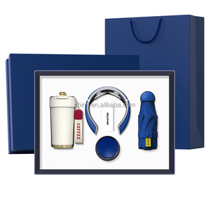 Set hadiah kegiatan promosi barang kustom untuk Mug bisnis pemijat leher payung hadiah perusahaan Set - Product Image 3