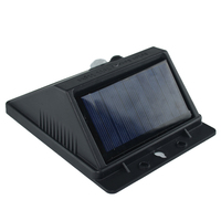 Usine Bas Prix Jardin Cour Corps Humain Induction Ip65 Étanche ABS 4w Cob Led Solaire Applique Murale Extérieure