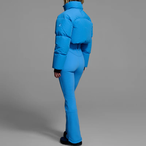 Traje <span class=keywords><strong>de</strong></span> Esquí <span class=keywords><strong>de</strong></span> Una Pieza Aislado para <span class=keywords><strong>Mujer</strong></span> CONMR, Impermeable, Transpirable, Cortavientos, Térmico, para Snowboard y Esquí - Product Image 2