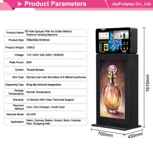 Distributeur automatique <span class=keywords><strong>de</strong></span> parfum JFP avec écran tactile, kiosque <span class=keywords><strong>de</strong></span> vaporisation <span class=keywords><strong>de</strong></span> parfum pour les entreprises <span class=keywords><strong>de</strong></span> <span class=keywords><strong>vente</strong></span> au détail - Product Image 4