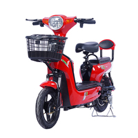 Scooter électrique à deux roues bon marché 48V 350W, pneus à vide de 14 pouces, 2 places pour adultes, vitesse maximale de 31-40 km/h, autonomie de 40-60 km