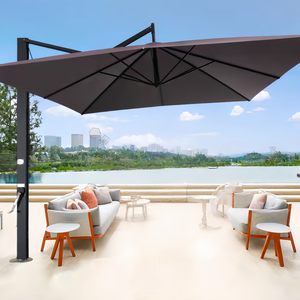 Fabricant d'extérieur café français Bistio terrasse salle à manger chaise mobilier de patio chaise de jardin en maille de bambou - Product Image 1