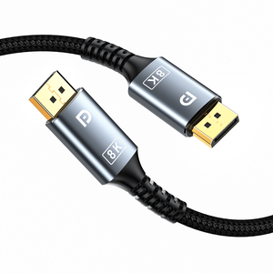 <span class=keywords><strong>สาย</strong></span>เคเบิล DP to DP 8K60hz 4K144hz สำหรับจอภาพ <span class=keywords><strong>1.4</strong></span> - Product Image 1