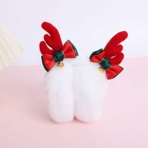 سماعات أذن قابلة للطي للبالغين على شكل قرون الغزلان، سماعات شتوية سميكة دافئة من الفرو للطلاب، حماية من البرد في الهواء الطلق - Product Image 6