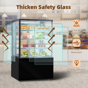 ตู้แช่เค้กแบบโชว์ ระบบทำความเย็นด้วยอากาศ ตู้แช่กระจก ตู้แช่เบเกอรี่ ตู้โชว์เค้กแนวตั้ง - Product Image 6