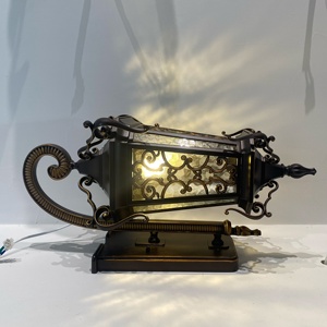 Lampes murales extérieures de style rétro noires, vente en gros d'usine, lampes LED étanches, lampes de parc et de cour extérieures - Product Image 6