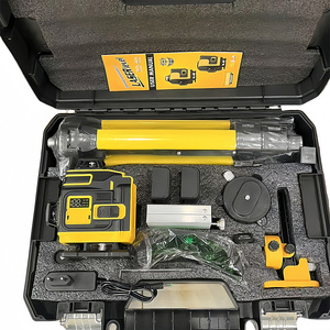 4D tự san lấp mặt bằng <span class=keywords><strong>laser</strong></span> mức độ 360 <span class=keywords><strong>laser</strong></span> màu xanh lá cây với 2 pin có thể sạc lại chân máy và khung - Product Image 4