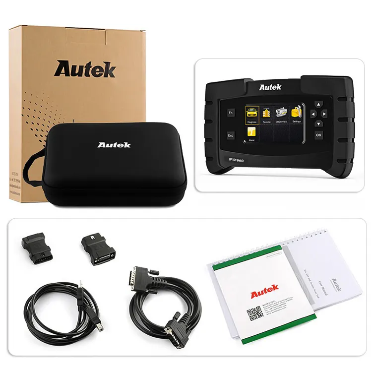 Autek IFIX969-herramientas de programación ecu automotriz, sistema completo, herramienta de diagnóstico automático para Airbag, ABS, SRS, SAS, EPB