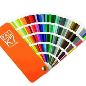 סיטונאי תוצרת גרמנית Ral תרשים צבעים K7