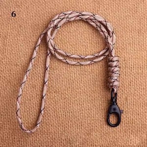 สายคล้องไนลอนพร้อมตะขอเกี่ยวคาราบิเนอร์ ทนทาน ทำด้วยมือ สำหรับโทรศัพท์มือถือและป้ายทะเบียน - Product Image 1