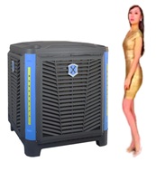 Refroidisseur d'air par évaporation d'eau 3 tonnes vrf 25000 cmh ventilateur d'économie d'énergie industriel pour les entrepôts d'atelier