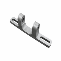Pièces de fonderie à la cire perdue en alliage d'aluminium et de zinc A380, fabriquées sur mesure en Chine, pour machines industrielles