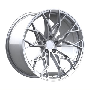 Jantes en aluminium forgées SHIN ST9 brossées argentées 18 19 20 21 pour BMW <span class=keywords><strong>Mercedes</strong></span>-Benz <span class=keywords><strong>Classe</strong></span> E/S Audi RS7 A4 B8 A6 C7 A3 Lexus NX - Product Image 2