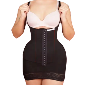 Logo High Colombianas Dress With Built In Shaper Mujeres Shapewear Body Shaper Dress Reloj De Arena Shapewear Popilush Shaper - Product Image 1