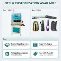 Nueva Impresora Automática de Doble Estación Multicolor con Servomotor para Paneles de Electrodomésticos, Tubos y Etiquetas, Compatible con Inyección