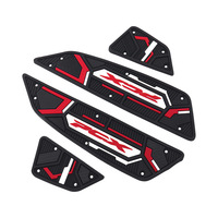 Accessoires de moto, repose-pieds en caoutchouc multicolores, repose-pieds, conception antidérapante pour PCX 160