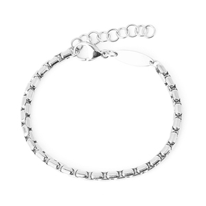 Pulsera de caja redonda de moda de alta calidad Pulsera de cadena ajustable de acero inoxidable chapado en oro de 18 quilates para mujeres y hombres - Product Image 1