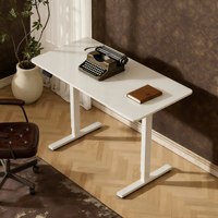 PRORIALS Cadre de bureau en fer réglable en hauteur, durable et moderne, pour bureau ergonomique assis-debout, usage bureau et domicile, garantie 2 ans