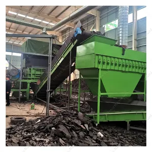 hina Manufacturer whole waste fully recycling tire grinder Tire Crushing Machine Manufacturers shredder machine use tire