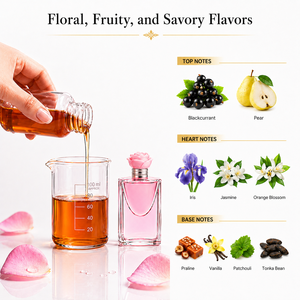 Huile de parfum inspirée des senteurs florales <span class=keywords><strong>et</strong></span> fruitées, haute concentration <span class=keywords><strong>et</strong></span> longue tenue - Product Image 2