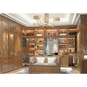 Placard de chambre à coucher en bois <span class=keywords><strong>Massif</strong></span> porte armoire attelle <span class=keywords><strong>dressing</strong></span> armoire - Product Image 5