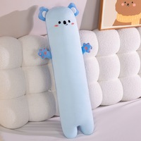 Peluche Lapin Imprimée Double Face pour la Saint-Valentin, Rembourrage Coton PP, Coussin Corps Animal en Peluche Ultra Doux en Soie Glacée