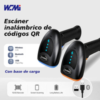 Escáner de Código de Barras Portátil Inalámbrico A25, Lector de Códigos QR para Teléfono Móvil, iPad, Sistema POS Android