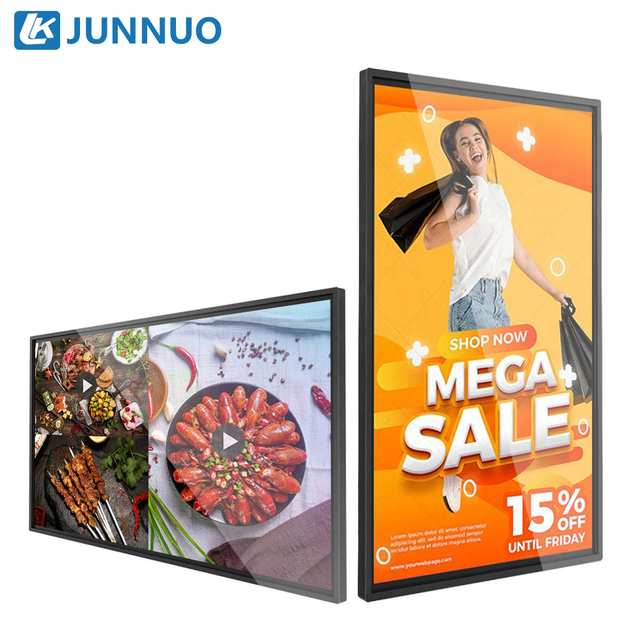 32 43 50 55 65 75 85 100 Inch Wall Mount Smart Touch Advertising Screen Indoor Kiosk LCD Digital Signage and Display
