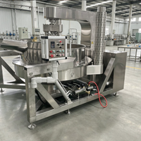 Marmite de Cuisson et de Mélange Automatique Grande Capacité, à Vapeur, Gaz, Électrique, pour Aliments Humides pour Animaux (Saumon, Chien, Chat), Machine Mélangeuse Industrielle