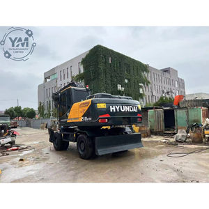 Excavadora Hyundai 210W-9T de Segunda Mano, Gran Fuerza de Cucharón, Motor en Buen Estado, Ideal para la Construcción de Carreteras - Product Image 6