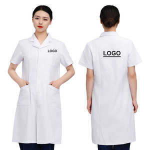 Bán Buôn Tùy Chỉnh Phụ Nữ Trắng Áo Khoác Phòng Thí Nghiệm Unisex Y Tế Bệnh Viện Áo Khoác Phòng Thí Nghiệm Bác Sĩ Y Tá Phòng Thí Nghiệm Áo Đồng Phục - Product Image 2