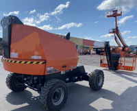 Plateforme de travail mobile écologique 460SJ, hauteur maximale 48m, capacité 340kg, faible bruit, pour travaux de structure en acier de stade