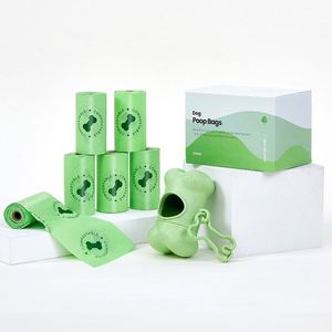 RDY Eco Friendly Cornstarch Dog Poop Bags Custom Printed <b>Compostable</b> Waste Bags Customized Doggy Poop Solution Dog Poop Bags - Product Image 6