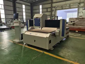 Cnc Router Machine CA-1325 Ccd Edge Patrol Máquina De Corte Com Faca Oscilante Para Papel De Couro Borracha Madeira