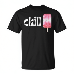 T-shirt estiva Chill Ice Cream Premium Beach Family Relaxing - Product Image 2