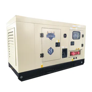 Very Cheap 12kw Slient Type Diesel Generator With Engine 15kva Generator Power Set