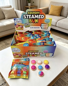 Juguetes Antiestrés Mini Bao Bun, Edición Diamante Misteriosa, Bolas Blandas para Aliviar la Ansiedad - Product Image 2
