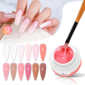 Nhãn Hiệu Riêng Nail Nguồn Cung Cấp Thạch Mở Rộng Gel Biểu Tượng Tùy Chỉnh 15Ml 0.5Oz Điêu Khắc Móng Tay Cứng Gel Nail Builder - Product Image 2