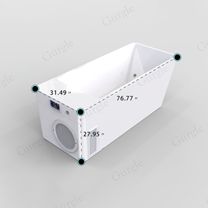Bán Hot Acrylic Ice bồn tắm lạnh Plunge tất cả trong một địa phương Chứng Khoán chúng tôi cho cơ bắp phục hồi - Product Image 6