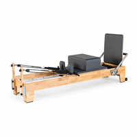 Set de Pilates Reformer, Equipo de Ejercicio de Madera de Roble Equilibrada de Primera Calidad, en Venta