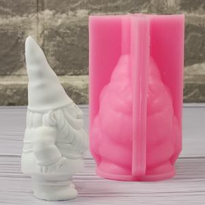 Moldes de fundición de resina hechos a mano para adornos decorativos DIY estilo Ins herramientas de escritorio de silicona moldes de Gnomo W0300 - Product Image 5