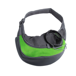 Nefes örgü kedi Pet seyahat yavru taşıma çantası kılıfı ayarlanabilir omuz askısı Tote çanta göğüs tutucu köpek Sling taşıyıcı - Product Image 1